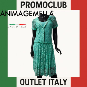 Рокля с потниче 2 в 1 ANIMA GEMELLA, 100% памук, размер S, Италия